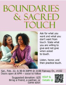 5 - Boundaries + Sacred Touch 22FEB2025